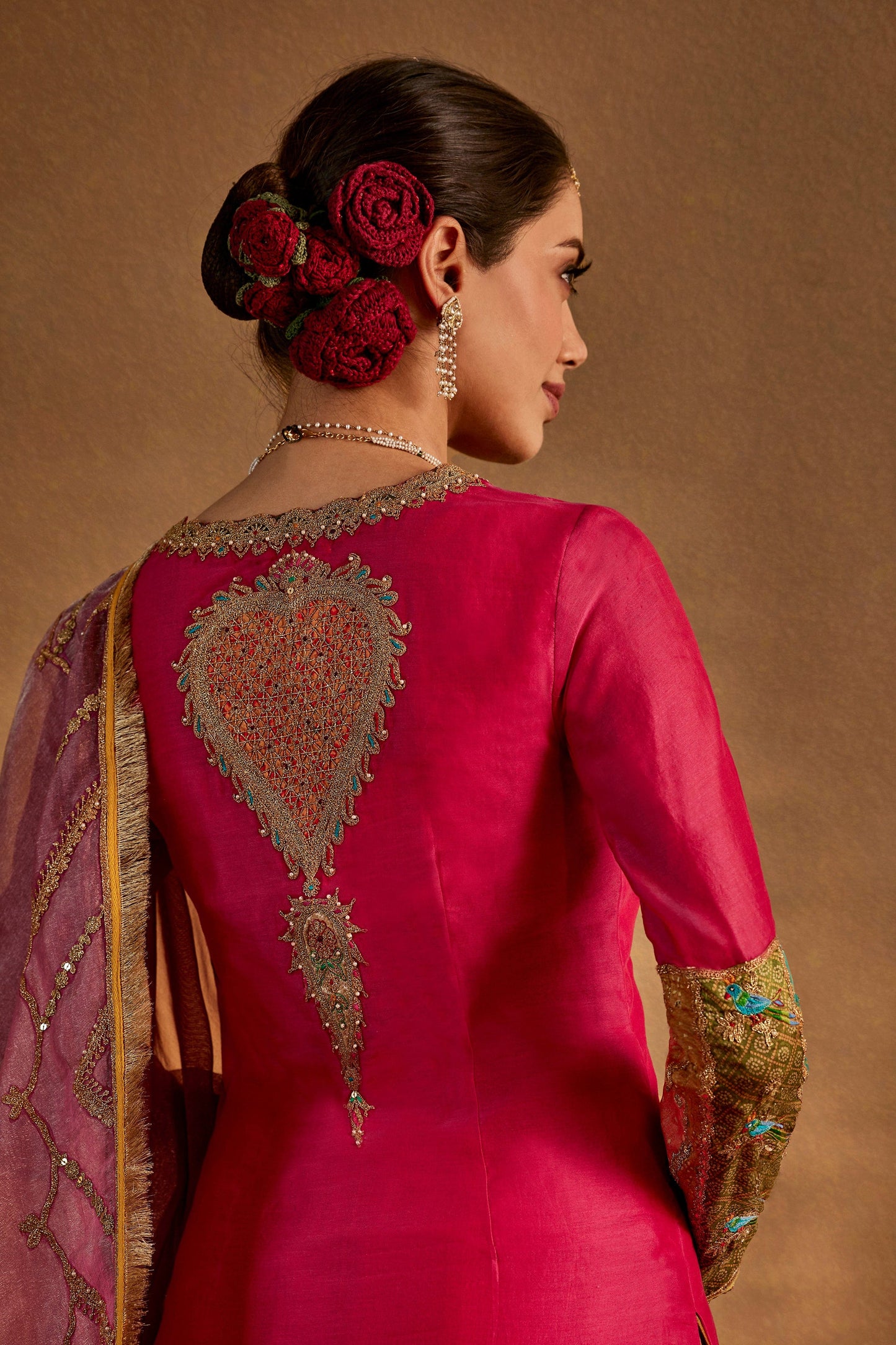 Rani Pink Sharara Set