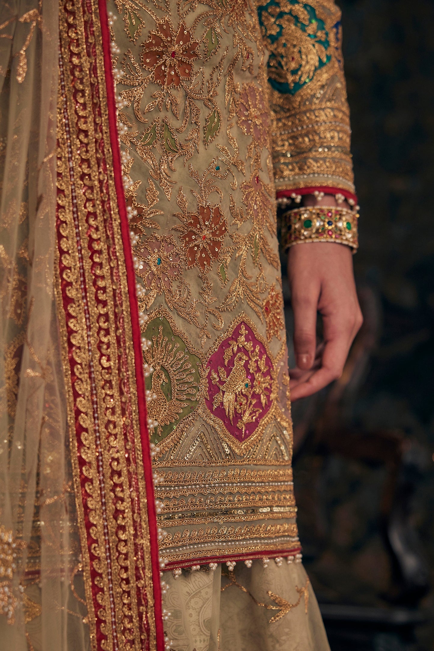 Pale Green Kurta-Sharara Set