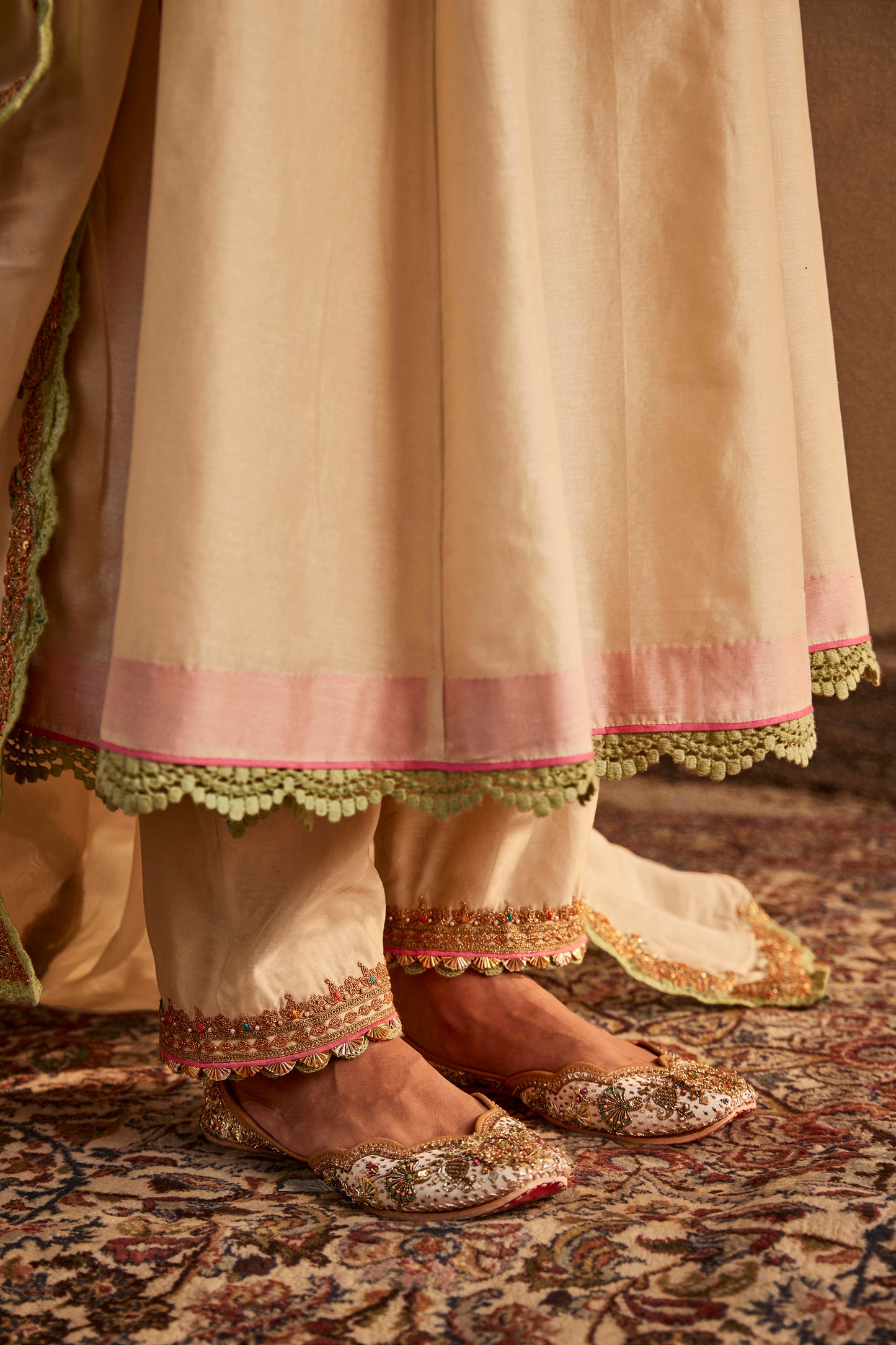 Soft Fawn Kurta Set