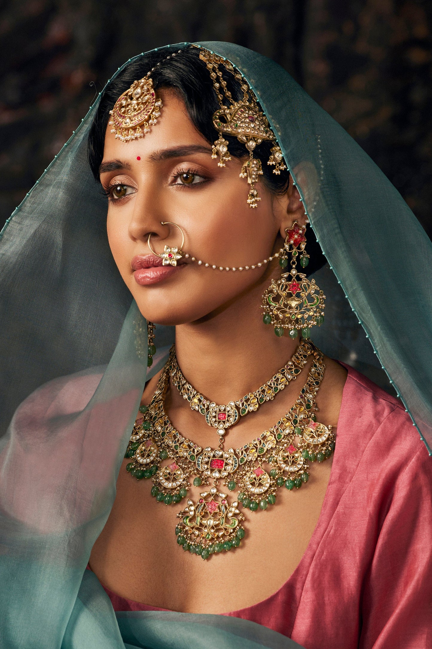 Chaand Sitara Earrings