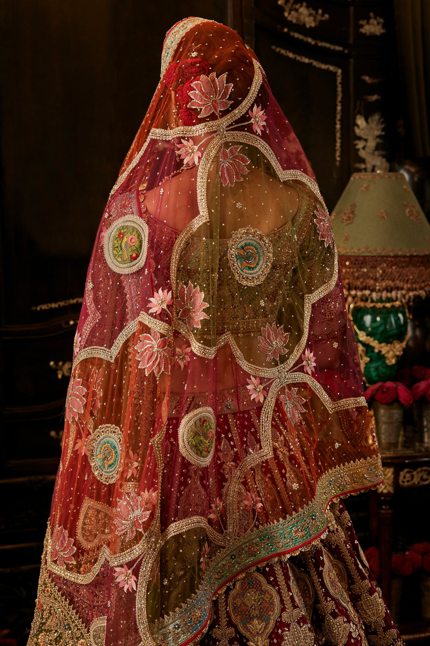 Ruby Miniature Art Lehenga