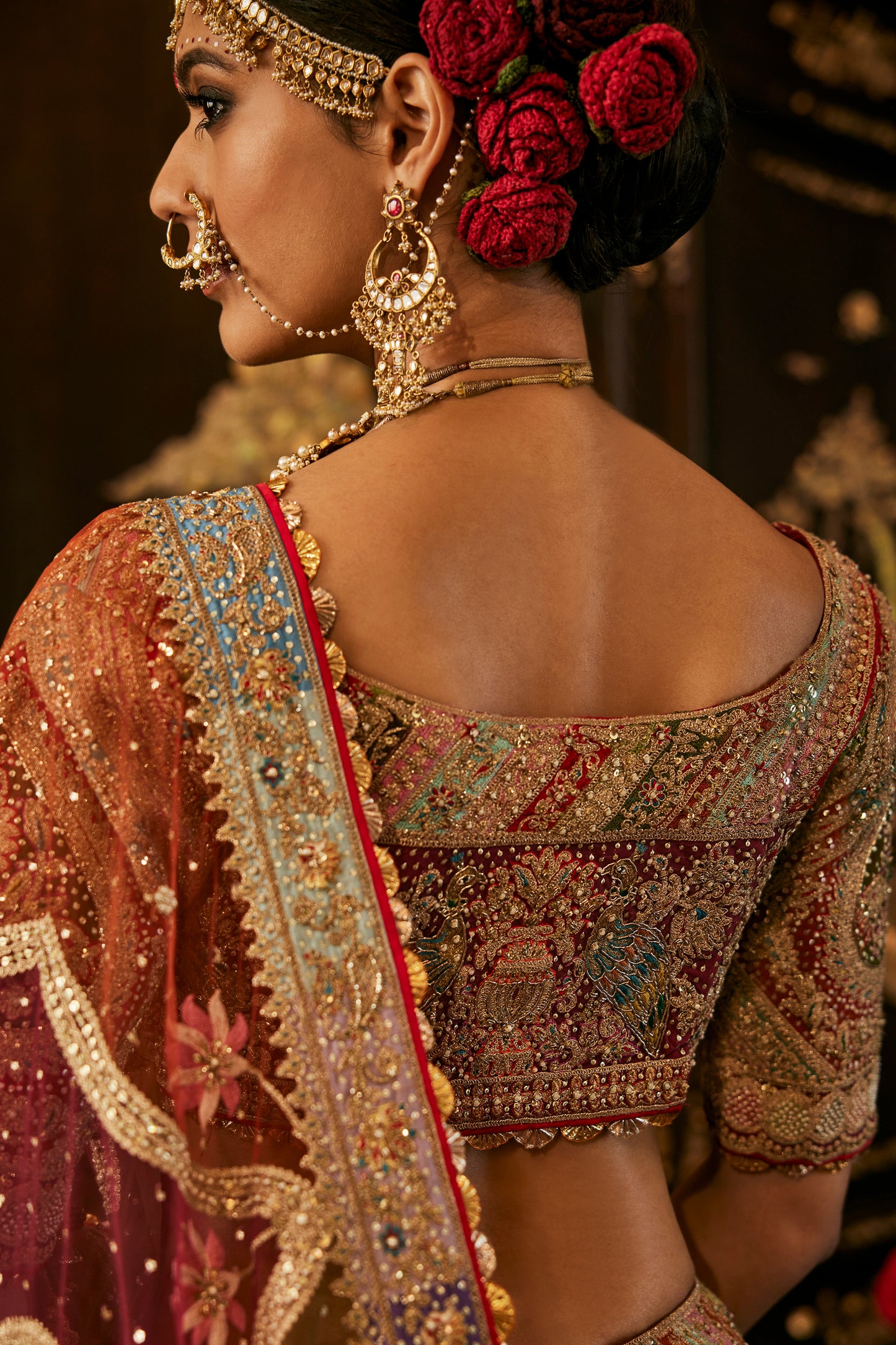 Ruby Miniature Art Lehenga