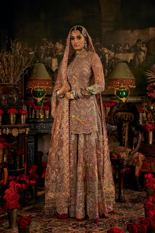 Earthy Blush Pink Sharara