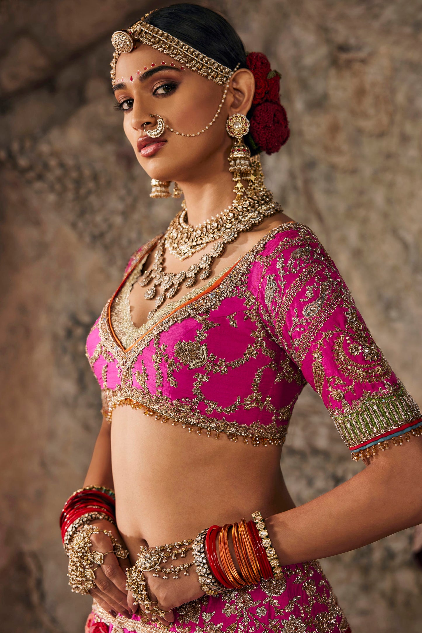 Rani Pink Lehenga
