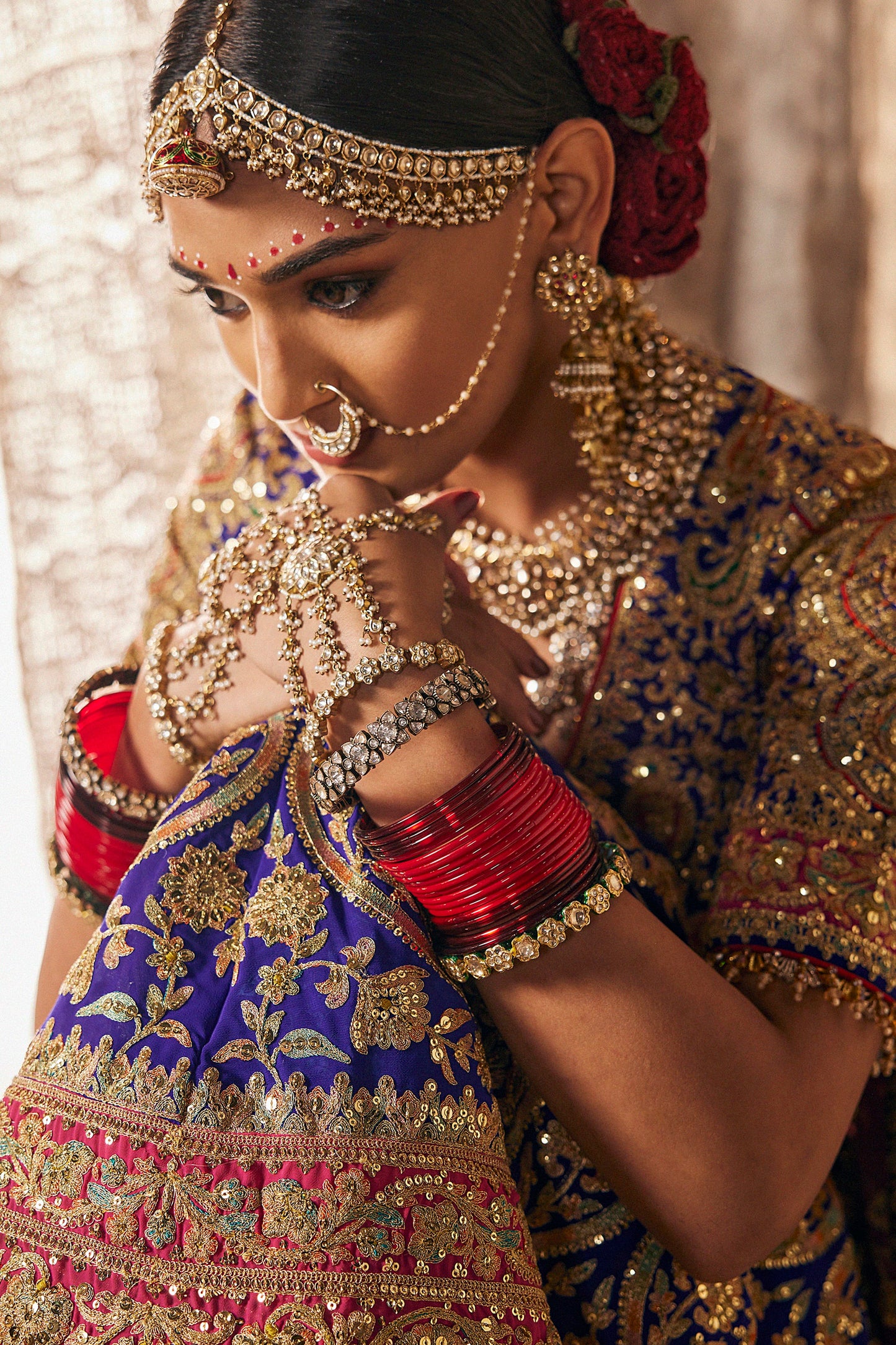 Imperial Blue Lehenga