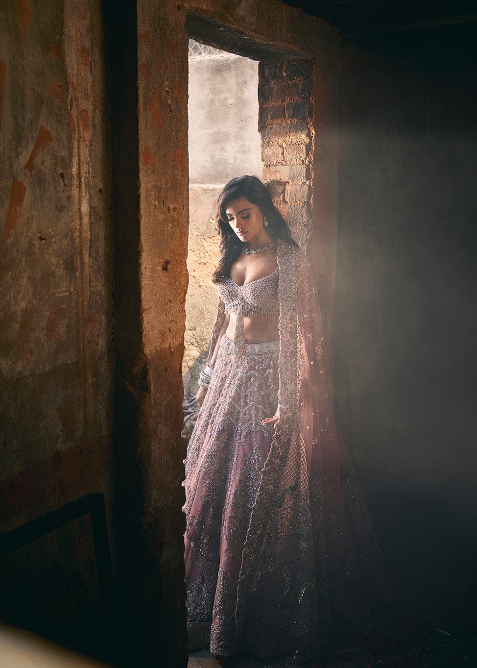 Blush Pink Vase of Plenty Lehenga