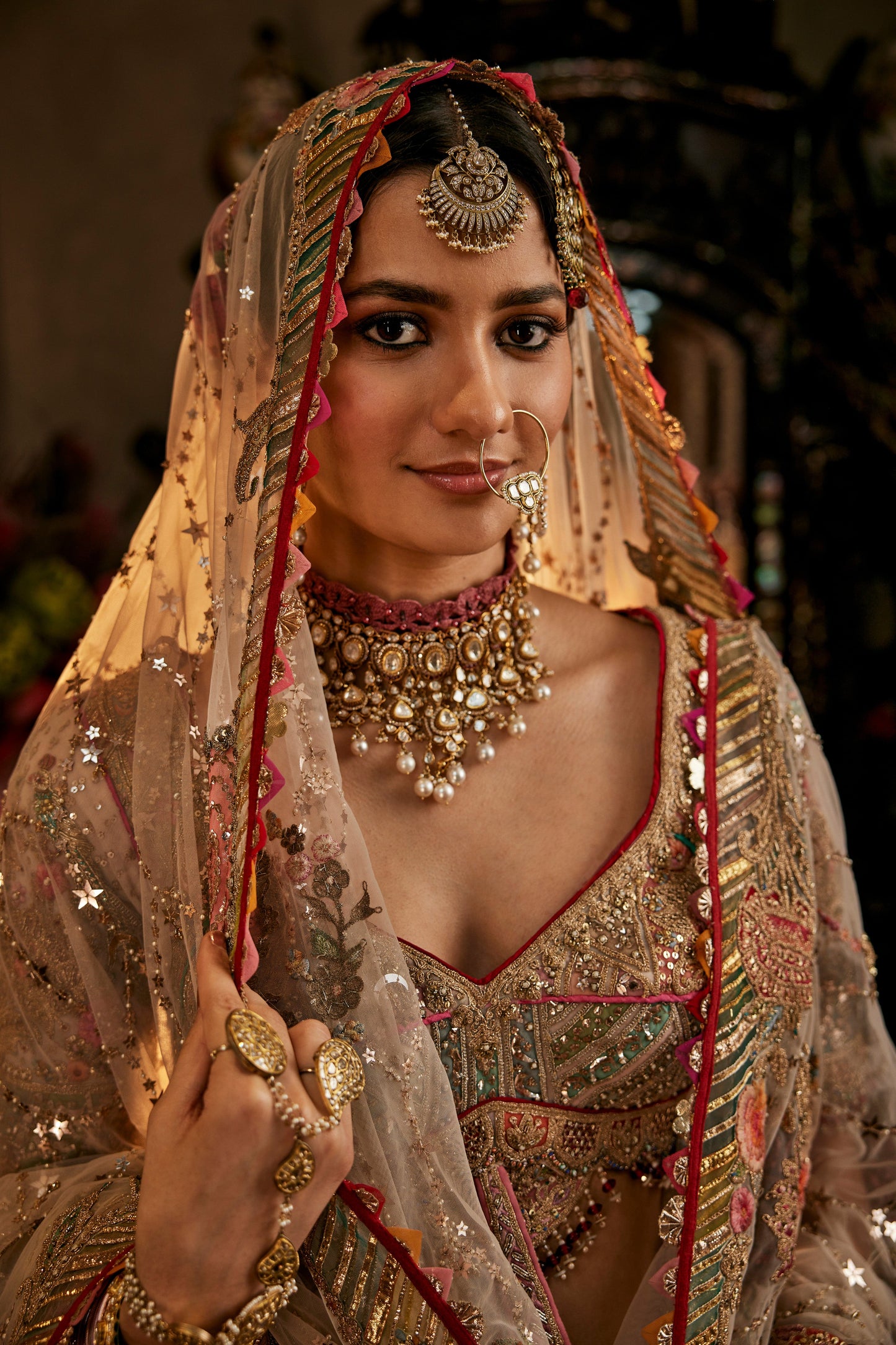 Pale Blush Pink lehenga