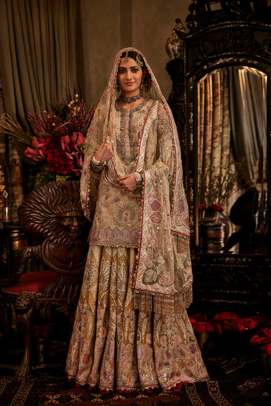 Ivory Chintz Sharara