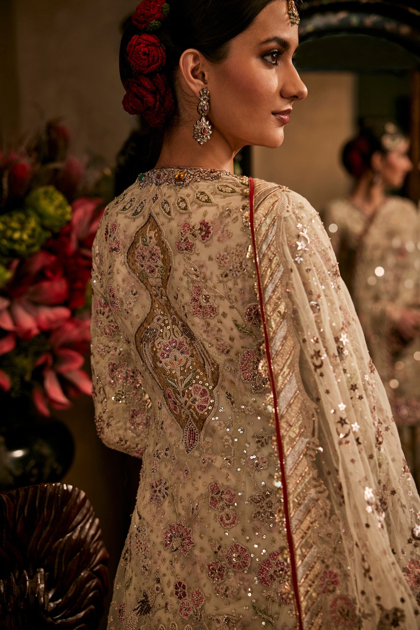 Ivory Chintz Sharara