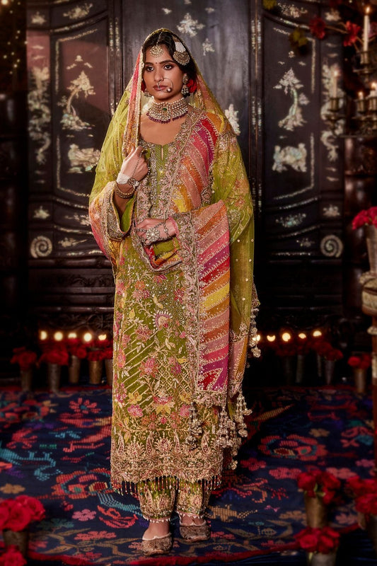 Lime Green Kurta Set