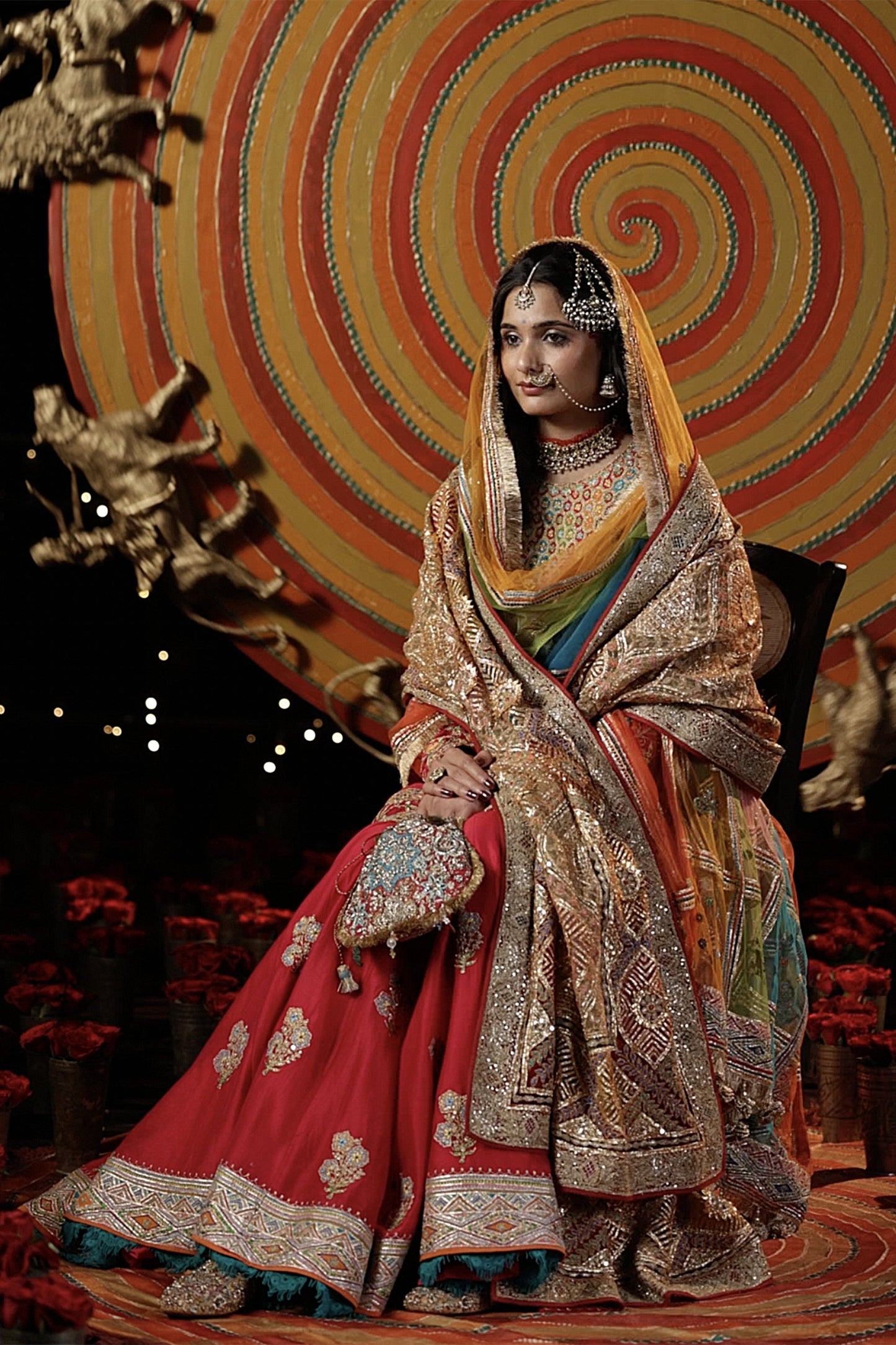 Rani Pink Gharara Set
