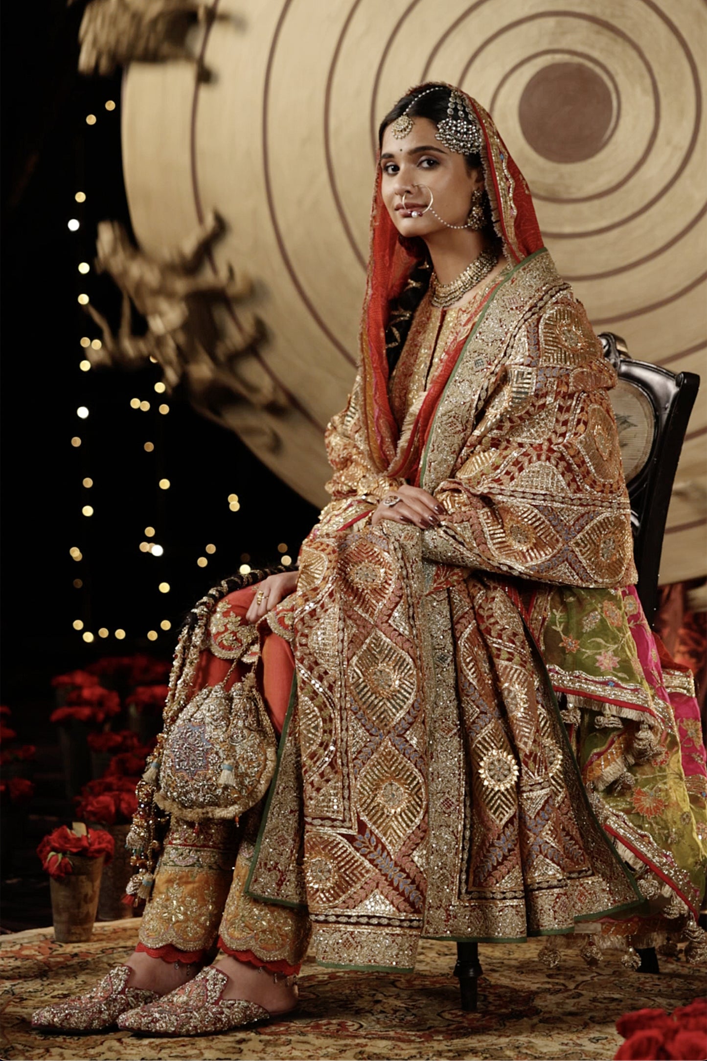 Russet Silk Kurta