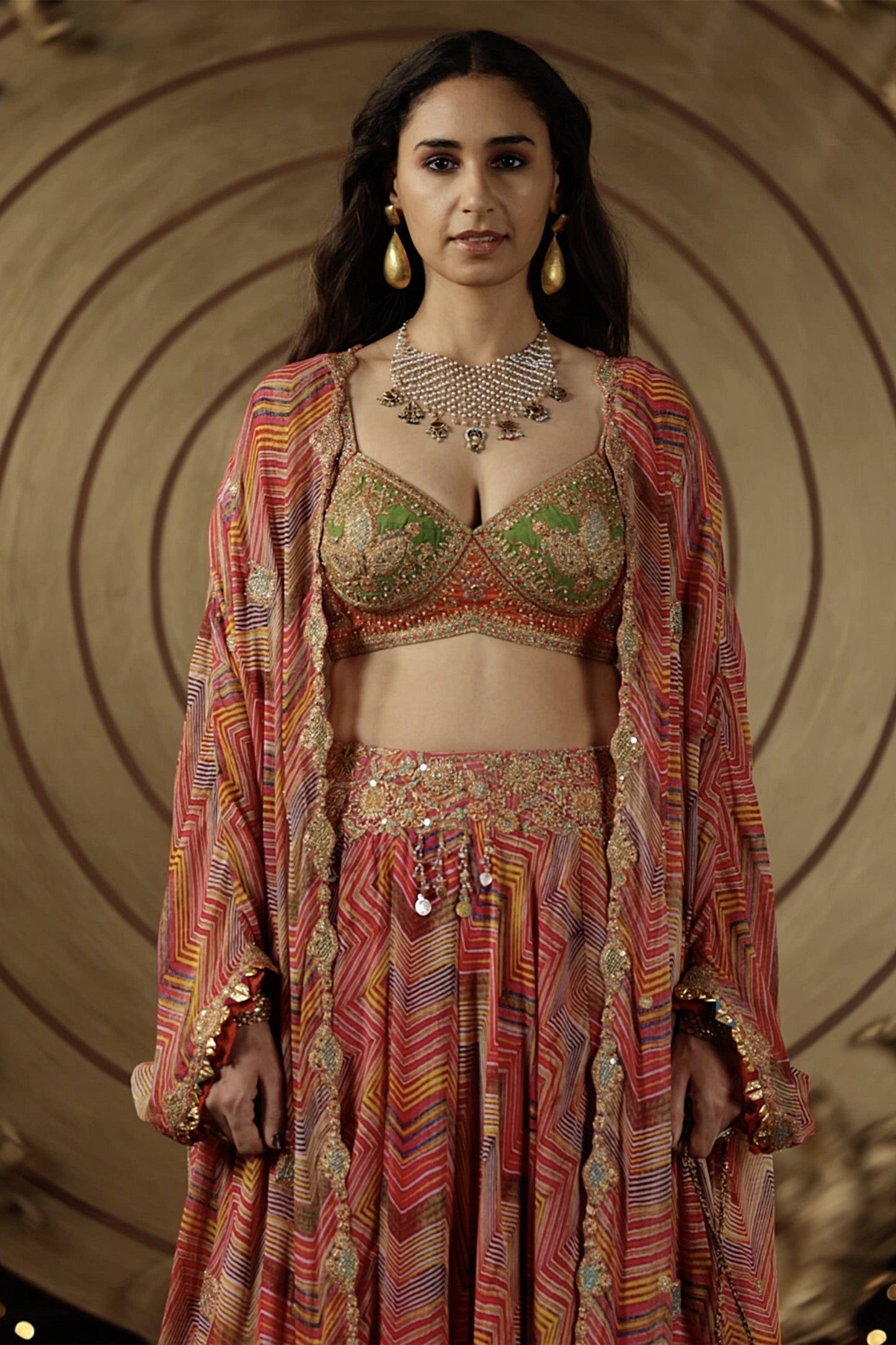 Pink Kaftan Jacket