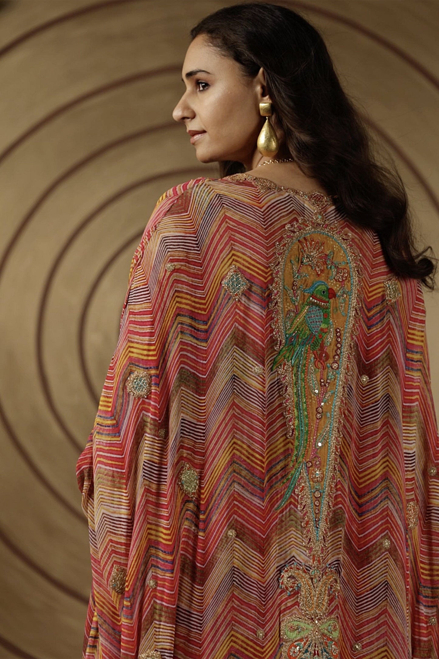 Pink Kaftan Jacket