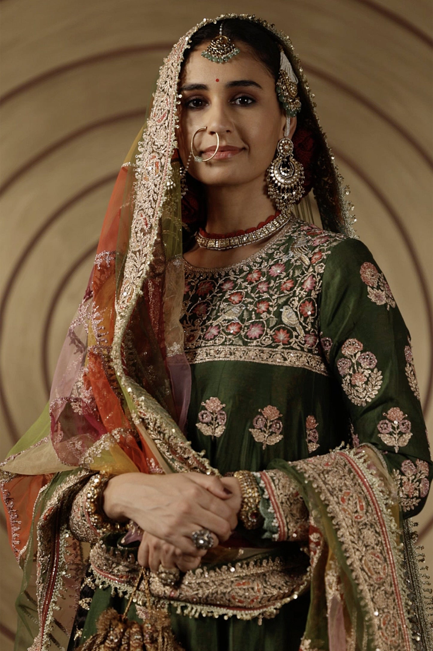 Deep Green Kalidar Set