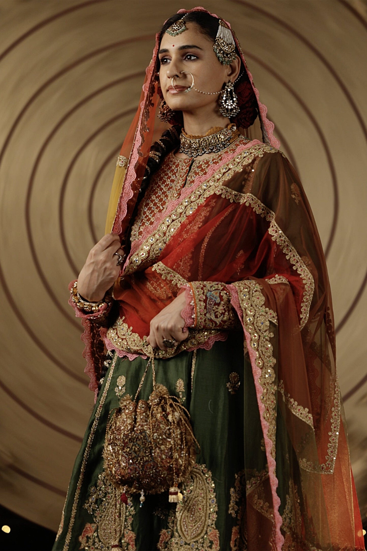 Deep Green Kalidar Set