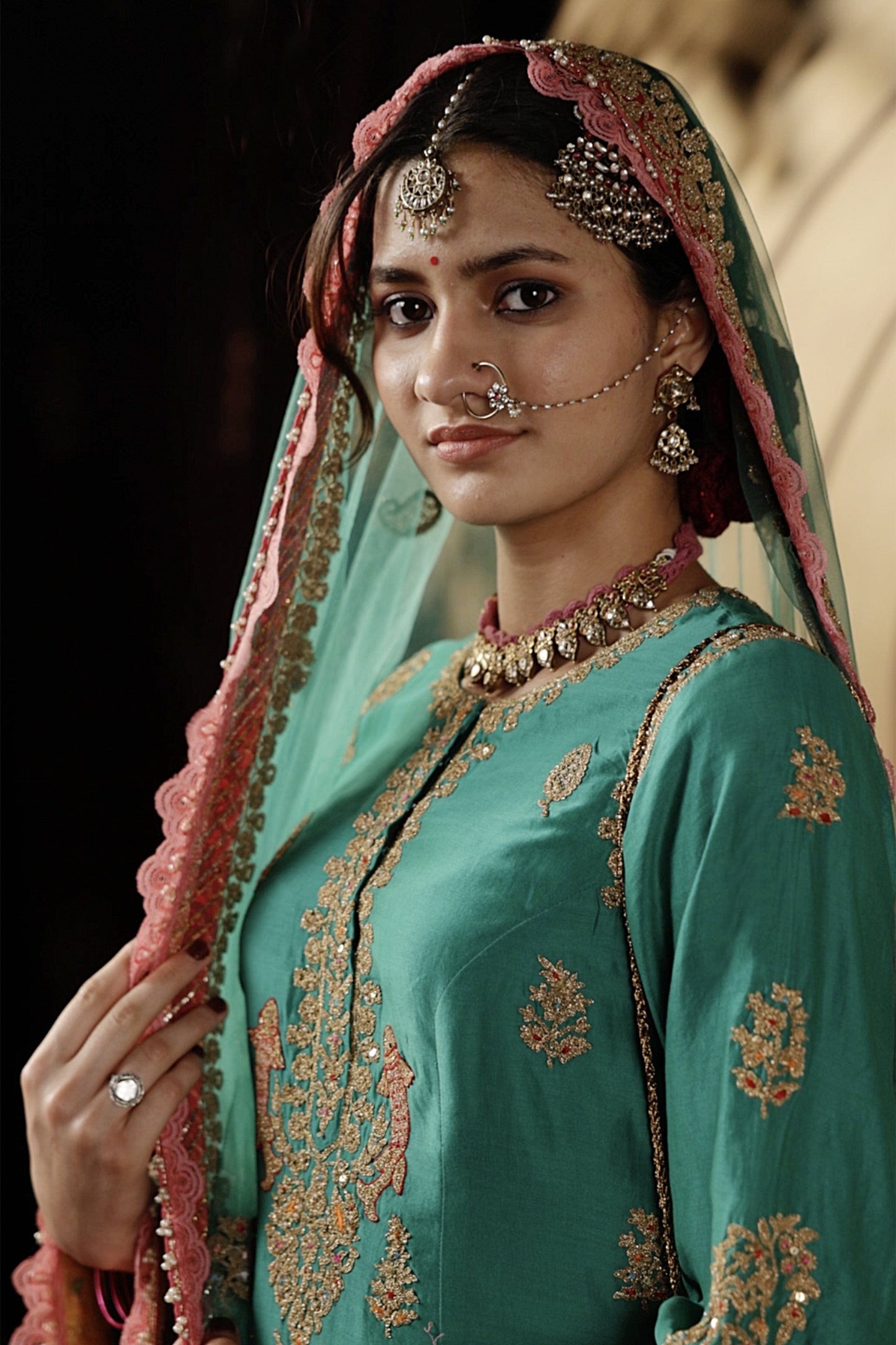 Real Green Silk Kurta