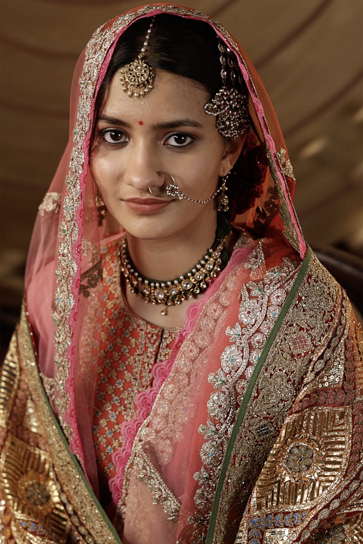 Carnation Pink Kalidar Set