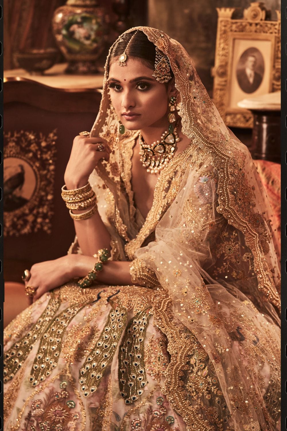 Carnation pink Lehenga Set