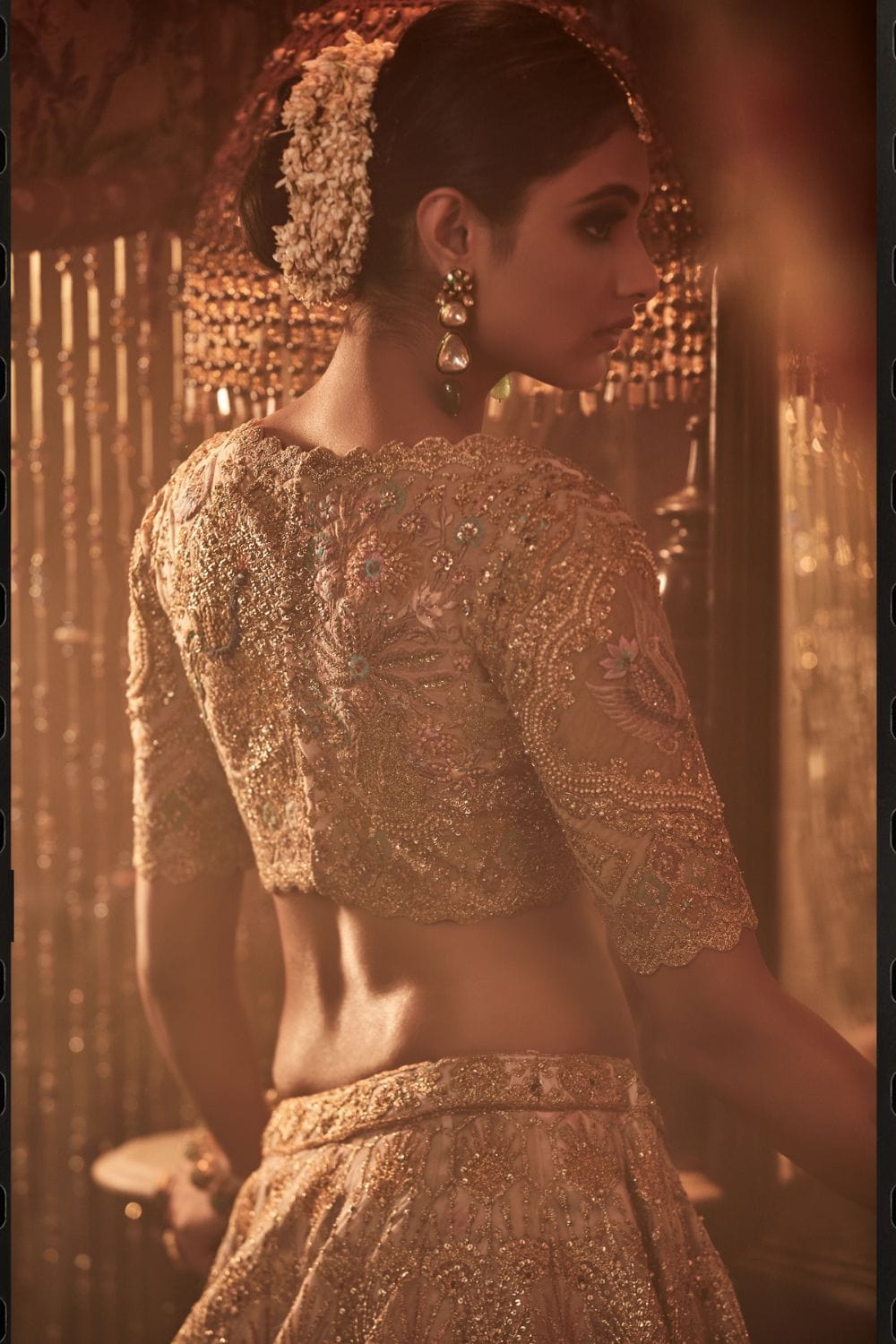 Carnation pink Lehenga Set