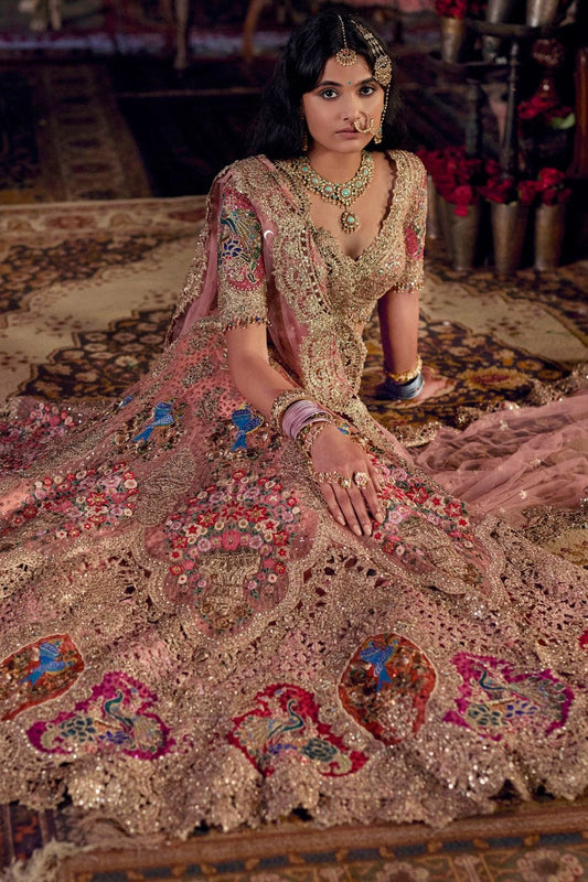 Carnation Pink Lehenga set