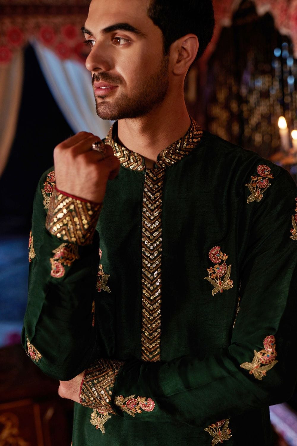 Deep Green Kurta Set