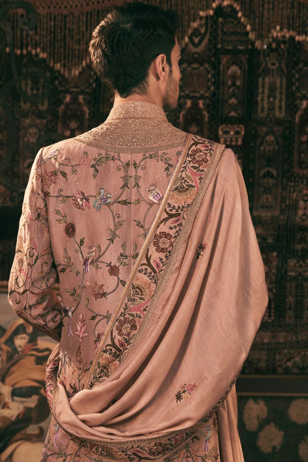 Lilac Sherwani Set