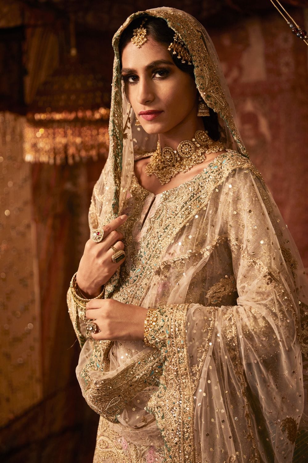 Pale Pink Sharara Set