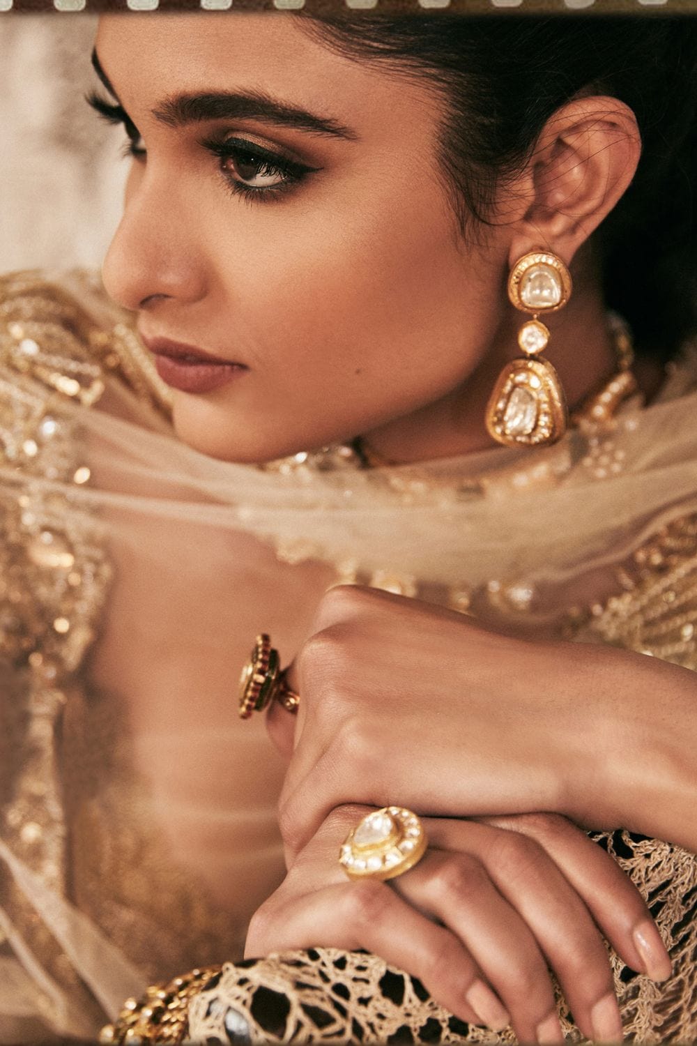 Pale Gold Lehenga set
