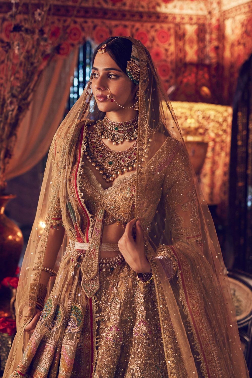 Mustard Gold Lehenga set