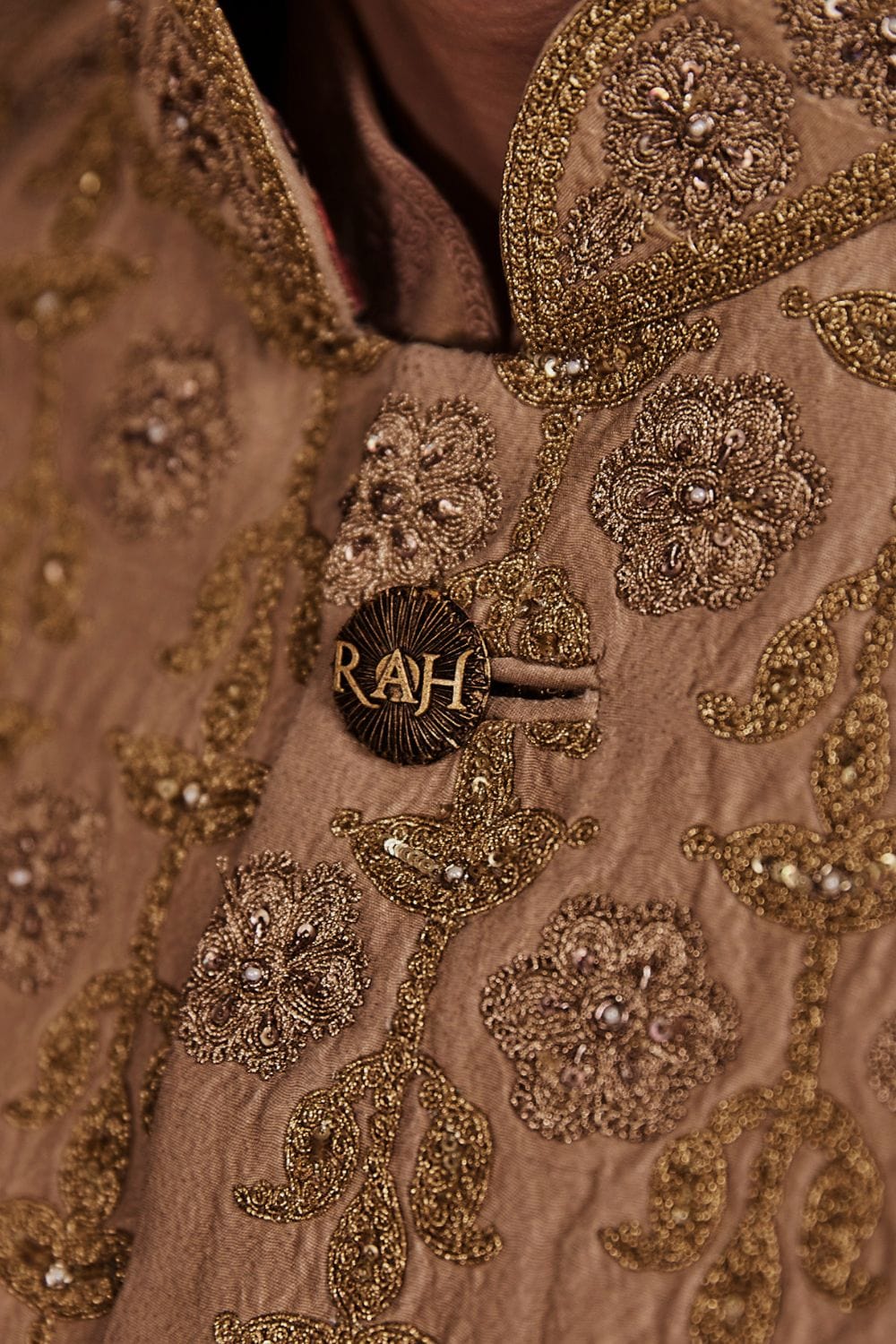 Pale Gold Sherwani