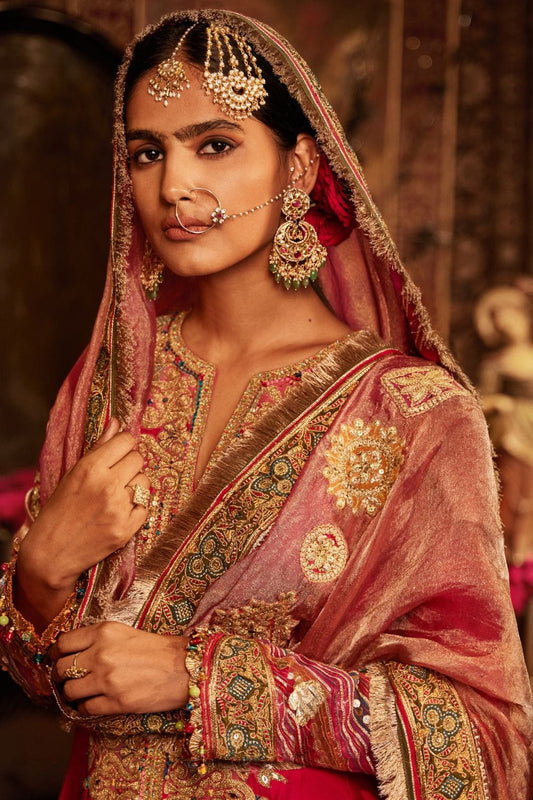 Rani Pink kalidar set