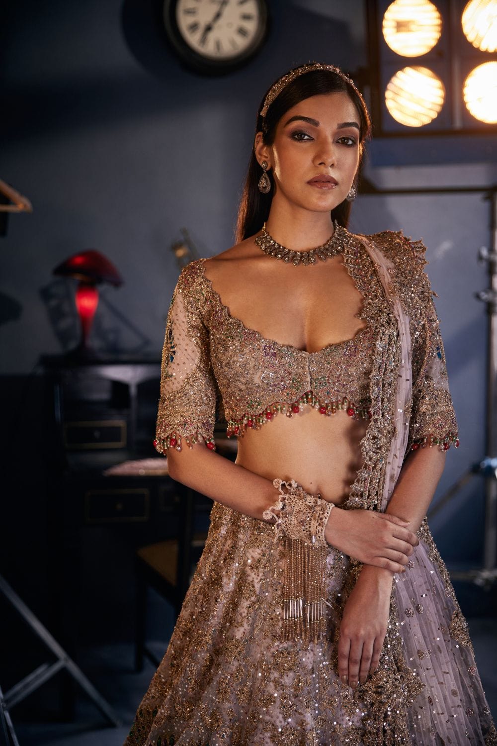 Blush pink Lehenga Set
