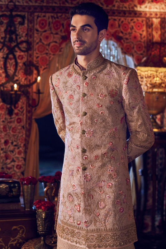 Lilac Sherwani Set