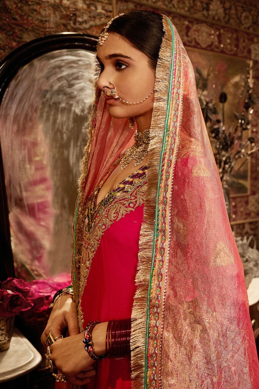 Rani Pink Kurta set