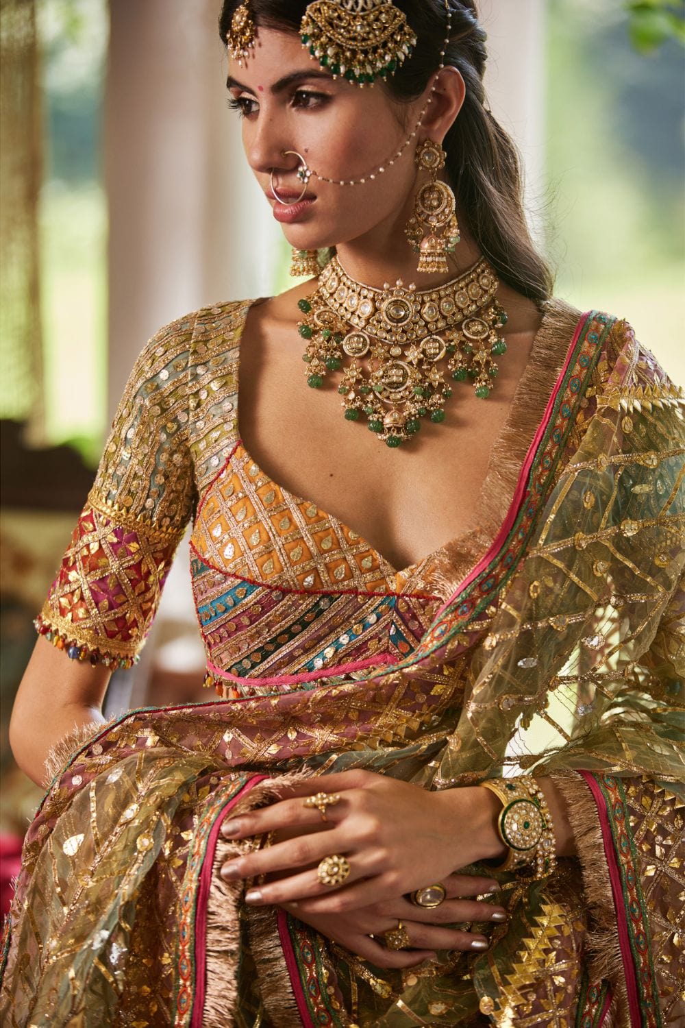 Ice Blue Lehenga Set