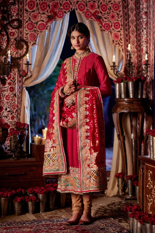 Earthy Maroon Kurta Set