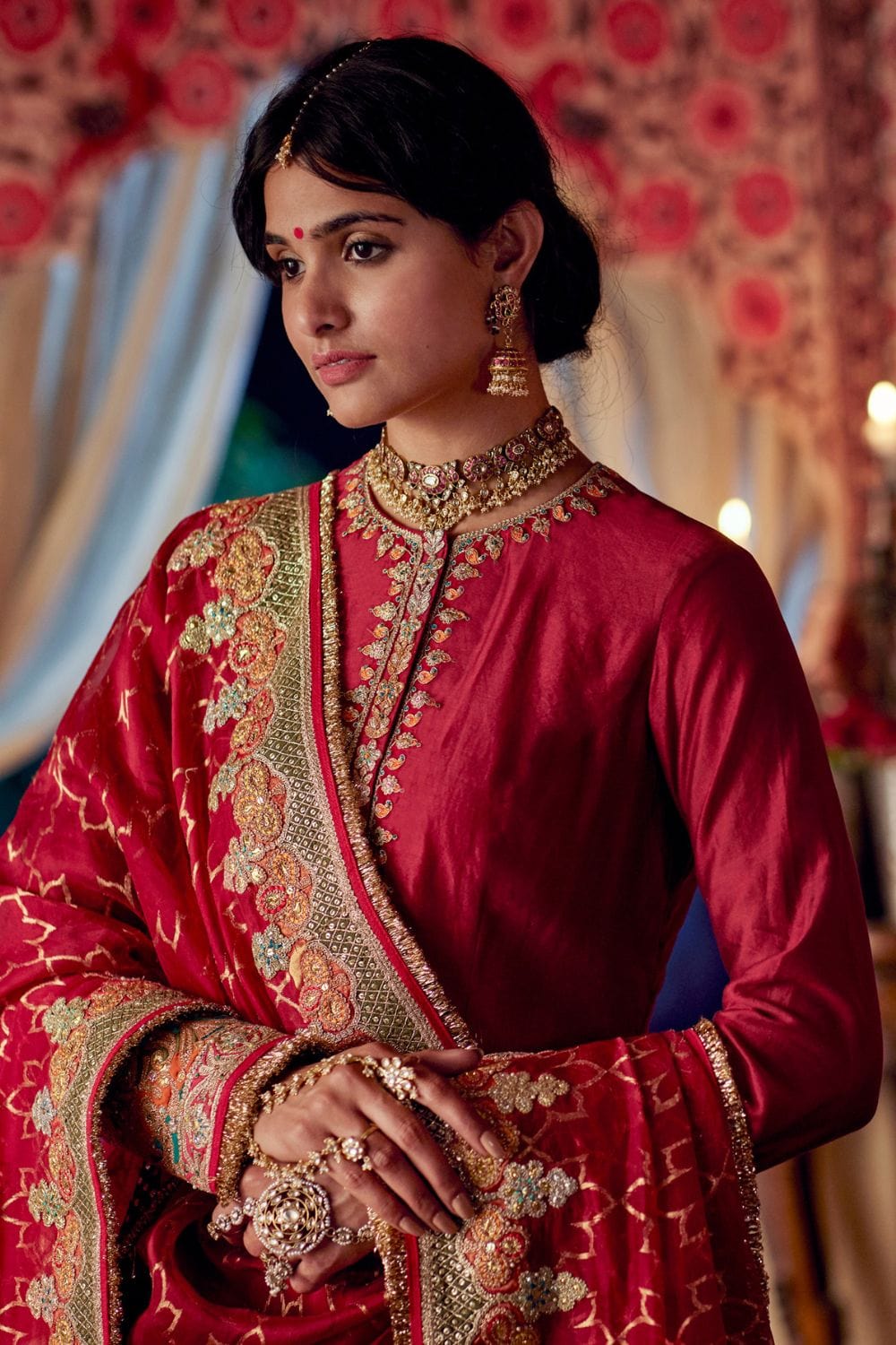 Earthy Maroon Kurta Set