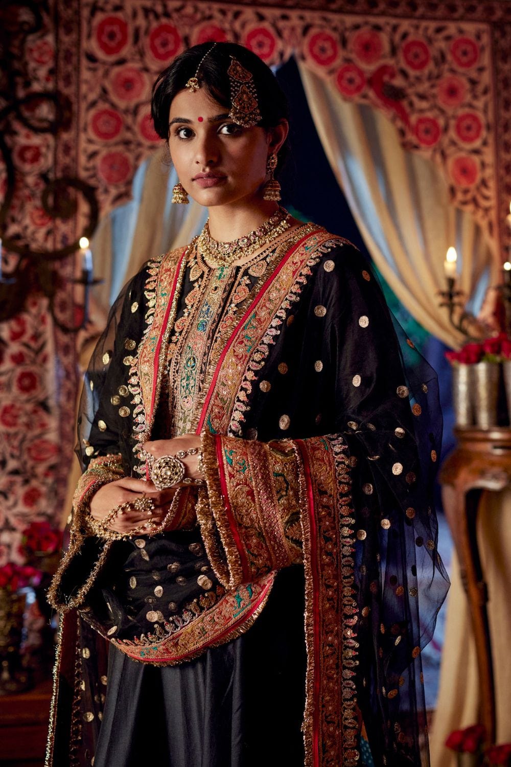 Black Kurta Set