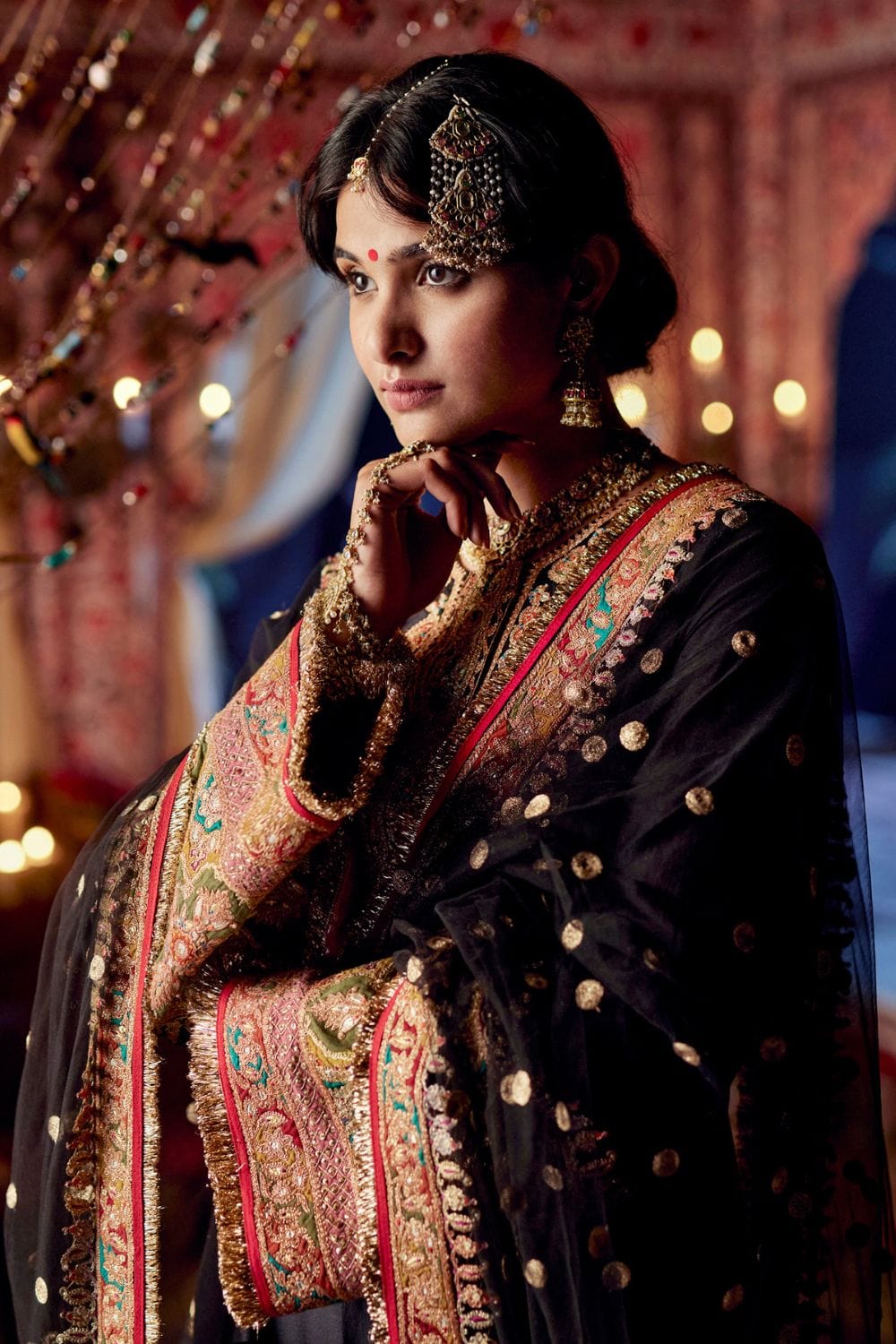 Black Kurta Set