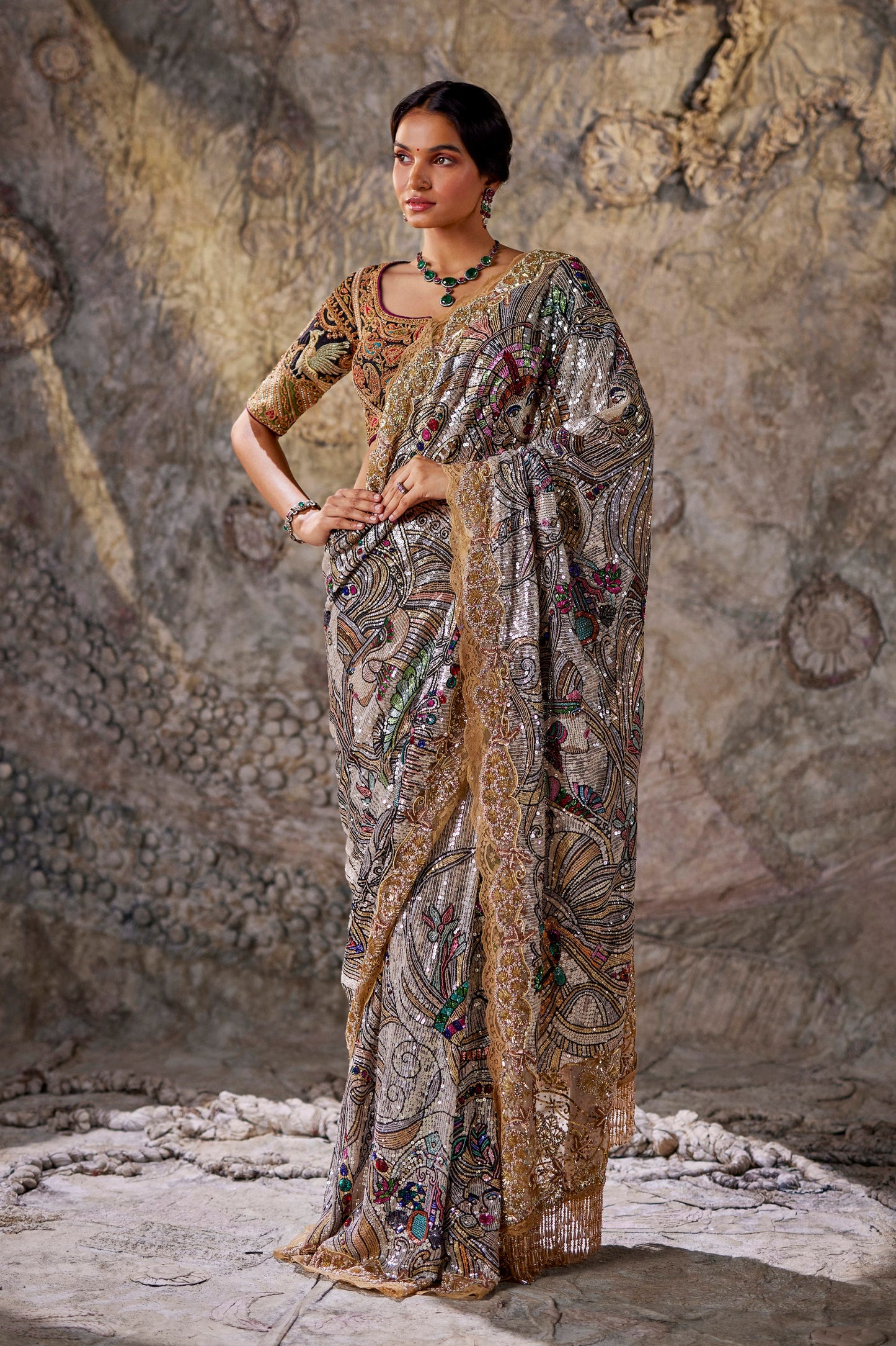 Birch Egyptian Deco Saree
