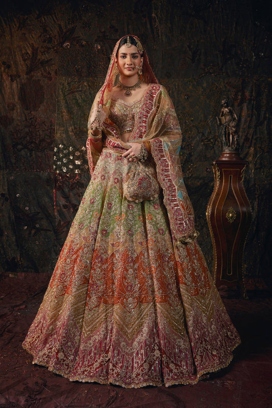 A Gold Hued Lehenga
