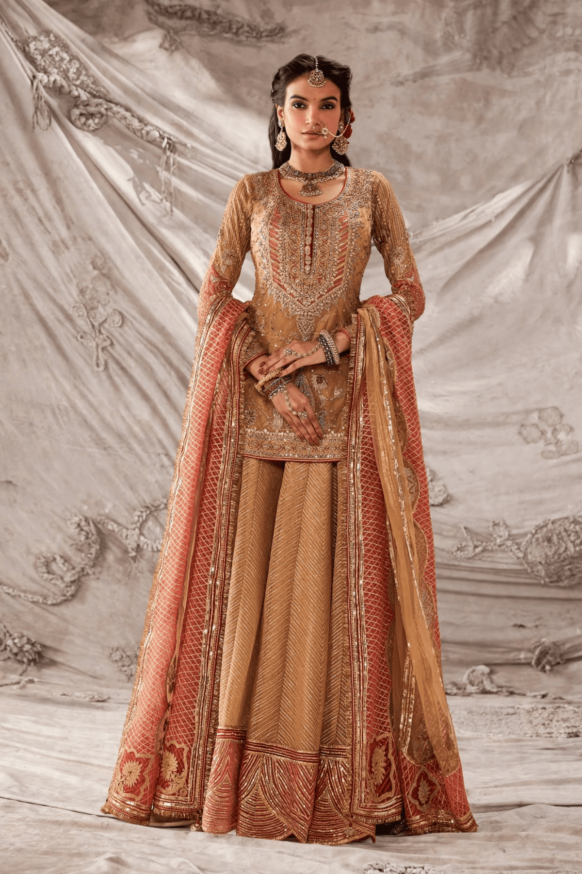 Burnished Gold Lehenga