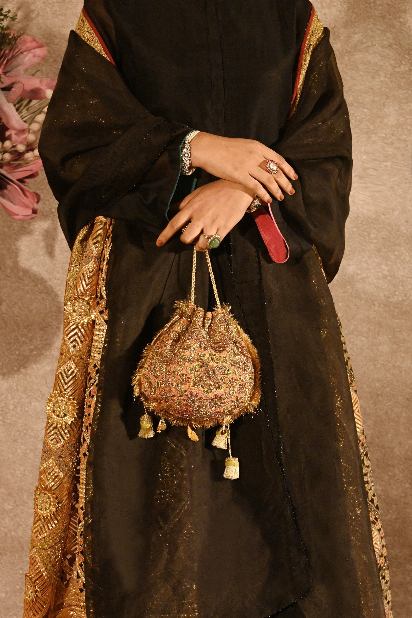 Dusty Mango Naqsh Noor Potli