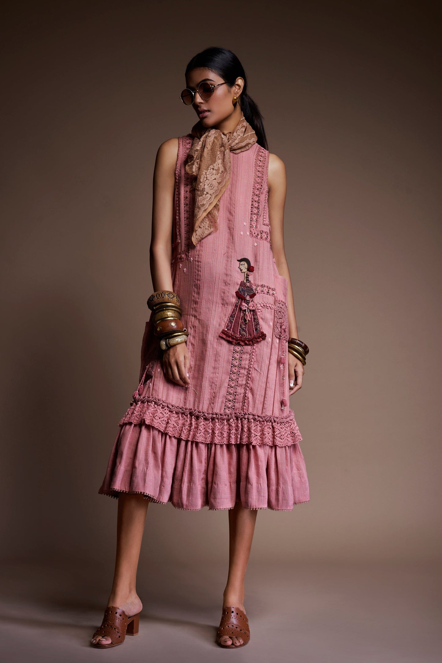 Ash Pink Rah Doll Dress