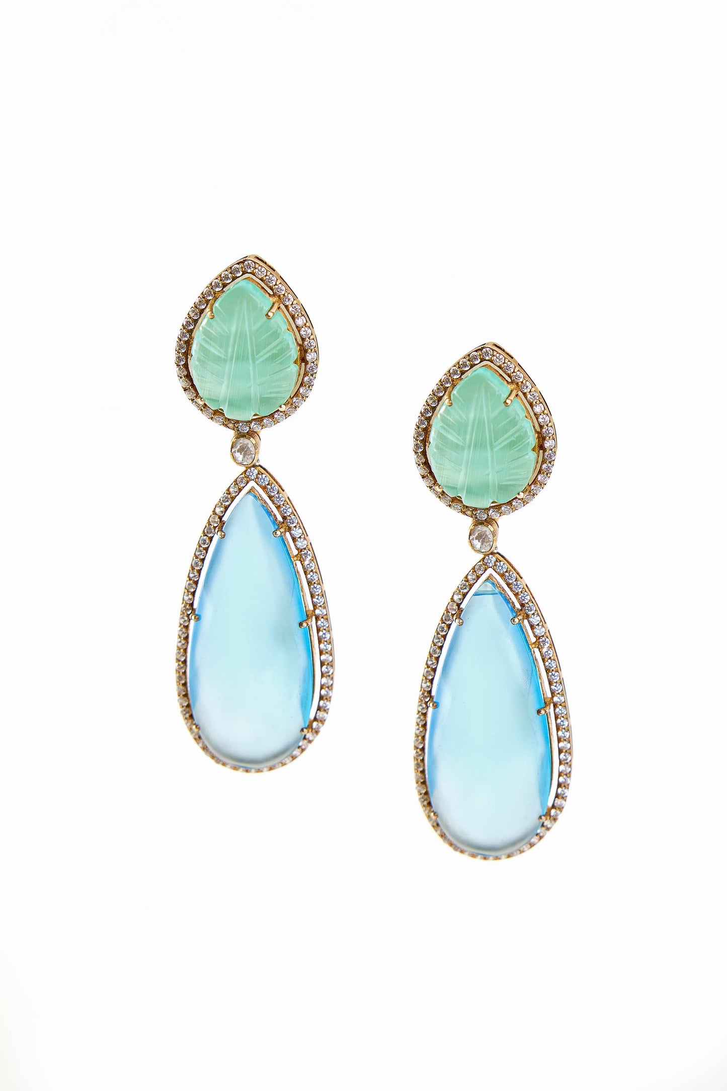 Topaz Mist Earrings