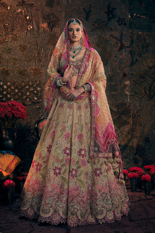 Earthy Ivory Lehenga Set