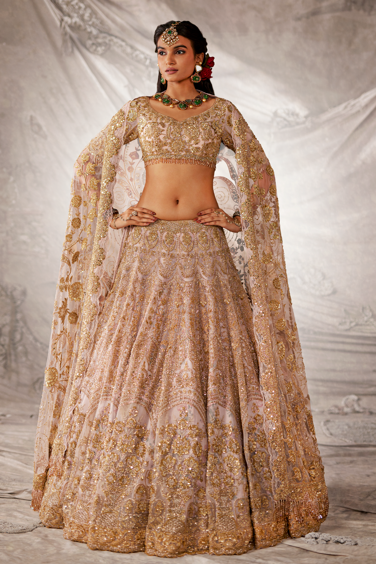 Pale Pink Lehenga
