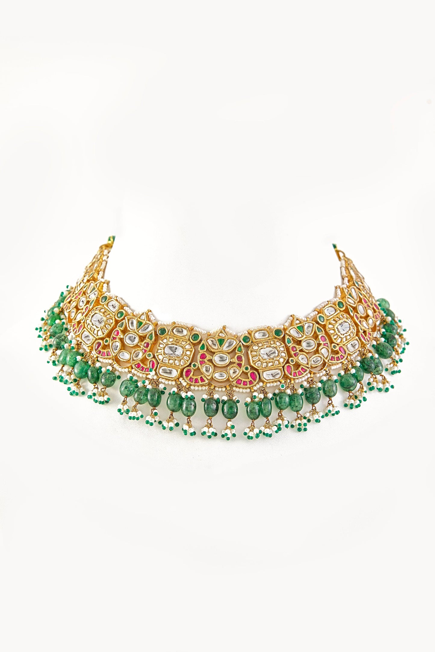 Mughal Panna Jadau Choker