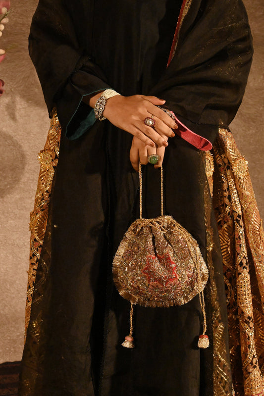 Birch Red Naqsh Noor Potli